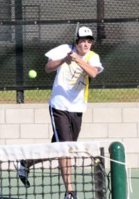 Tennis gets last district preview in Monahans