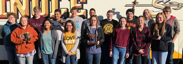 UIL academic team takes second at Red Raider Classic on Jan. 13.