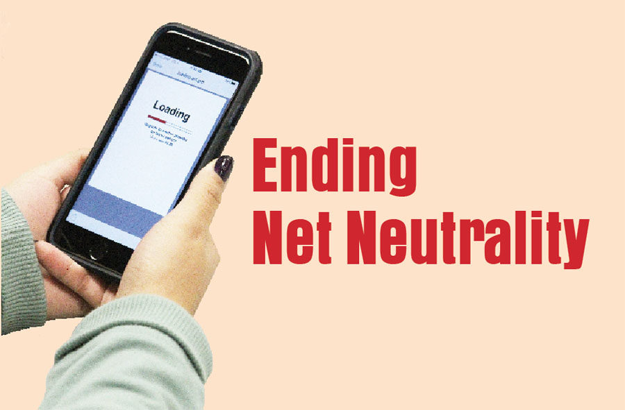 December ruling--The Federal Communications Commission ended protected Net Neutrality on Dec. 14 when it overturned a protective law put in place by February  2015.
