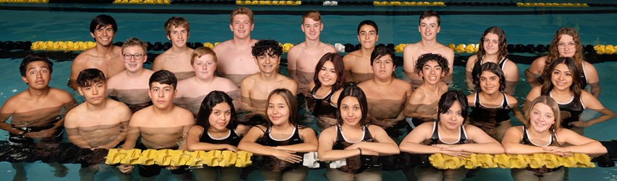 Team with steam--
The Aqua Tribe qualified 11 of its swimmers for regional competition in Andrews on Jan. 27.