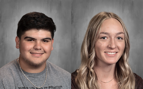 Mr. and Miss SHS--Seniors Marc Trevino and Tatum Medlin